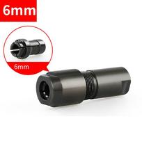 For Angle Grinder Modified Adapter Power Tools 3mm 6mm 1 Set Black M10 Thread Lightweight To Straight Grinder Chuck