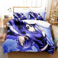 Anime HITMAN REBORN Bedding Set Duvet Cover Bed Set Quilt Cover Pillowcase Comforter king Queen Size Boys Adult Bedding Set 135x200cm