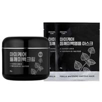 MOMMY CARE Perilla Seed Tranexamic Acid Whitening Cream Duo & Mask Set