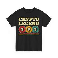 Funny Bitcoin T-Shirt – HODL Crypto Investor Blockchain BTC Tee S