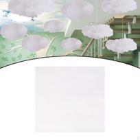 Fake Snow Blanket, Decorative DIY Clouds Covering Soft Decorations Imitation Artificial for
