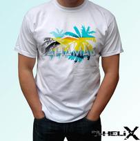 Bahamas palm flag - white kids boys T-Shirt holiday top design s s kids baby 100