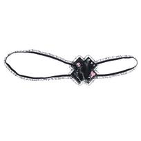 Unique Lolitas Gothic Cross Eye Mask Mysterious Cross Eye Mask Decorative Perfect for Dress up Parties &Makeup Balls 1 juoda