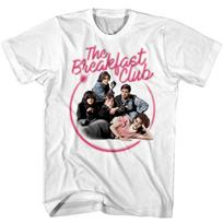 Breakfast Club 80's Airbrush Neon Logo Men's T Shirt Molly Ringwald Judd Nelson S