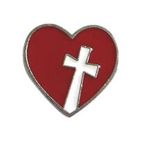 Cartoon Heart Pin Accessory Safe Backing Pin Alloy Texture Suitable for Youthful CN
