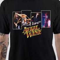NEW April Wine Band Black Tshirt Unisex All Sizes S45Xl FN1419 Unisex T-Shirt S įvairiaspalvis