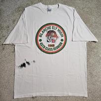 Vintage Y2k Blanche Ely High School Reunion T-shirt Mens XL Ironic Grandpa Meme 4XL