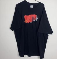RARE Penny Arcade Expo Shirt Adult Large Black Red Robot Short Sleeve Tee 2006 4XL