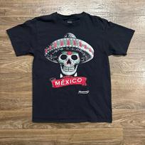 Y2K / Vintage Mexico Skull Sombrero Graphic T Shirt Made In Mexico Size Medium S