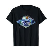 MONSTER HUNTER RISE Kamuros kaimo marškinėliai S juoda