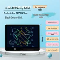 OLOEY 13-inch Rechargeable Color Screen LCD Writing Tablet for Kids