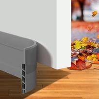 Soft TPE Door Draught Excluder Waterproof 100cm Door Bottom Sealing Strip Wind Proof Noise-isolation Sound Insulation Tape pilka