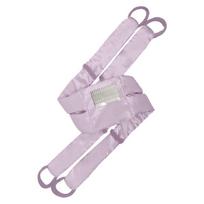 Heatless Hair Curling Wrap Soft Fabric Curling Rods Set with Adjustable Straps and Loops for Easy Overnight Styling and Natural Curls One Size violetinė