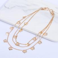 Punk Street Butterfly Belt Waist Chain Men 'S And Women 'S Pants Chain Multi -Layer Hip Hop Crochet Pants Trousers Chain white