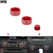 BMW 3 serijos 2005-2013 E90 E91 E92 E93 320i 325i automobilio oro kondicionieriaus garso rankenėlės dangtelio vidaus apdailai 3/4 vnt.