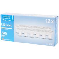 EURODOMEST LED lemputės, 4,2 W, 345 lm, GU10, 12 vnt