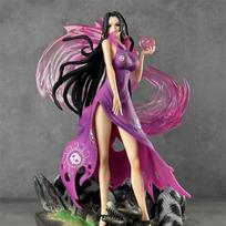 One Piece Phantom ver Boa Hancock 36cm Standing Pose Anime Figure Statue Desktop Decoration Gift balta