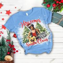 Hot! Bob Dylan Here Comes Santa Claus Christmas 2025 Shirt SG190 Unisex T-Shirt XL