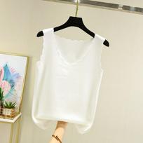 Dralon Seamless Thermal Underwear Tops V Neck Autumn Winter Keep Warmer Tank Tops Basic Vest XXL