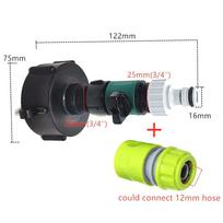 Hose Fitting IBC Tank Adapter Garden Quick Valve Connector Universal IBC Connector  IBC accessories C