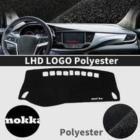 tinka Opel Mokka Vauxhall Mokka X 2017- Automobilio prietaisų skydelio kilimėlis Prietaisų skydelio dangtelio padas Priedai DashMat Apsauga nuo saulės Apsauginis kilimėlis LHD Polyester