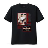 2026 TXT Thursdays Child Album Kpop T Shirt 5 Tracks Design Perfect for Fans Vintage Washed Fashion Breathable Unisex Homme Casual 4XL
