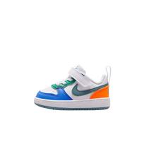Nike Court Borough Low Recraft TD Balti Malachito Mėlyni Kristaliniai Kūdikio Sportbačiai Mineralinės Skalūno DV5458-140 23.5