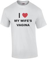 I love my wife's vagina - funny t-shirt L