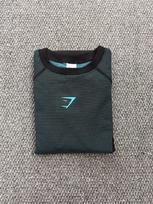 Shark Onyx Besiūliai liekninantys fitneso marškinėliai 5.0 XL (95-105 kg) juoda mėlyna spalva