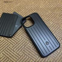 Aliuminio-Magnio Lydinio Magnetinis Litchi Rašto Telefono Dėklas Apple iPhone 16 Pro