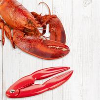 Lobster Tongs Seafood Clamp Tools Crab Claw and Lobster Cracker Seafood Nut Crackers Durable Metal Build Robust and Versatile