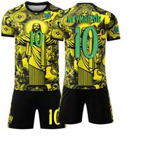 2025-2026 Brazilijos Auksinis Specialusis Leidimas Nr.10 Neymar marškinėliai be kojinių 22