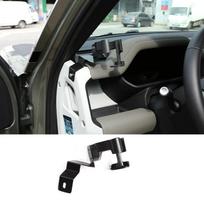 Aliuminio automobilio mobiliojo telefono laikiklis GPS navigacijos laikiklis Land Rover Defender 90 110 130 2020-2026 Automobilio interjero aksesuarai