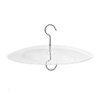 Clear Dome Bird Feeder Rain Guard Cover Weatherproof UV Protection Bird Feeding Weather Shield Squirrel Proof Plastic