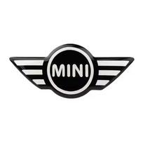 Automobilio vairo centro lipdukas logotipas Mini Cooper John Cooper Works R50 R52 R53 R55 R56 F54 F55 F56 F60 Interjero dekoracija