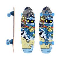 MDUG Robot Four-Wheel Surf Skateboard robotas dizainas spalva