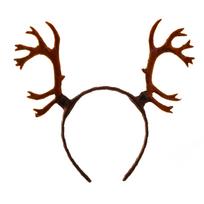 Handmade Antler Horn Headbands Girl Cosplay Headwear Antler Horn Fursuit Masquerades Halloween Cosplay Party ruda