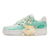 Nike Air Force 1 Atsparūs trinčiai Balansas Žemi Bėgimo bateliai Riedlentės Batai Moteriški FV3654-111(Team818-) 38