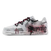 Nike Court Vision Listener Abrasion Resistant Low top Skateboard Shoes Men's Blue White Red HM9862-002(Team773-) 44.5