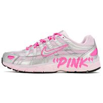 Nike P 6000 Cushioning Breathable Low top Running Shoes Women's Pink Silver BV1021-106(TeamTen-) 38.5