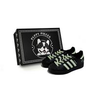 Adidas Originals SUPERSTAR Dalis, Speciali batų dėžutė Žemi krepšinio batai Unisex Juodi Žali EG4959(Team85-S-BOXA) 37⅓