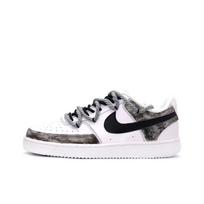 Nike Court Vision 1 Slip Resistant Abrasion Resistant Low top Skateboard Shoes Men's Black White Gray DH2987-101(team488-) 35.5