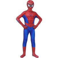Vaikų Kostiumas Žmogus-voras Lėkštas Superherojus Helovinas Karnavalo Suknelė 6-7 Metai 140cm Raudona Mėlyna 4 years/5 years