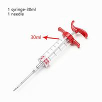 Barbecue BBQ Tools Set Kitchen Accessories Sauce Injector Roast Needle Party Supply Household Supplies TMZ
