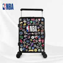 NBA Official 20-inch Carry-on Travel Luggage 20 inch juoda