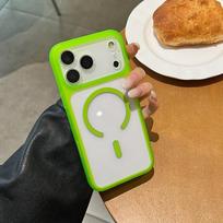 iPhone 17 Pro Max Candy Color Magnetic Case with Full Lens Coverage and Drop Protection iPhone 14 Pro Max