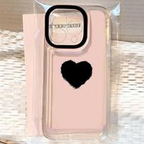 Clear Heart iPhone Cover for 17PROMAX/15/14/13 14 Pro