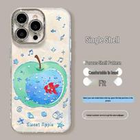 Blue Apple Goldfish Compatible Case for iPhone 13-17 Pro Max with Chain, High-End, Drop-Proof Design iPhone 15 Pro Max
