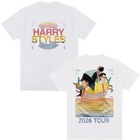 Harry Styles 2026 Summer Tour Concert Fan Gift TShirt Unisexs Vintage HighQuality Cotton TShirt Summer Street Style TShirt 2XL