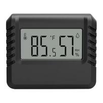 Mini LCD skaitmeninis termometras higrometras patalpų kambario temperatūros drėgmės matuoklis pakabinamas ant sienos Maks./Min. temperatūros jutiklio matuoklis ℃/℉